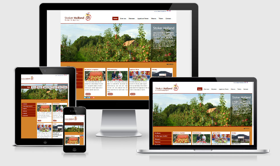 Nieuwe responsive website voor Stoker Holland B.V.