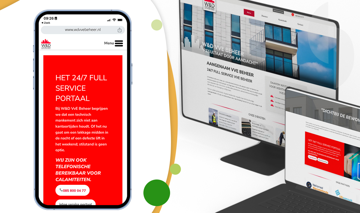 Website gelanceerd voor W en D VvE Beheer