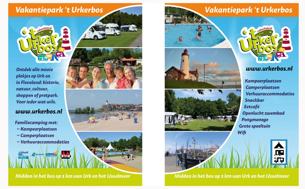 Roll up banners Vakantiepark het Urkerbos