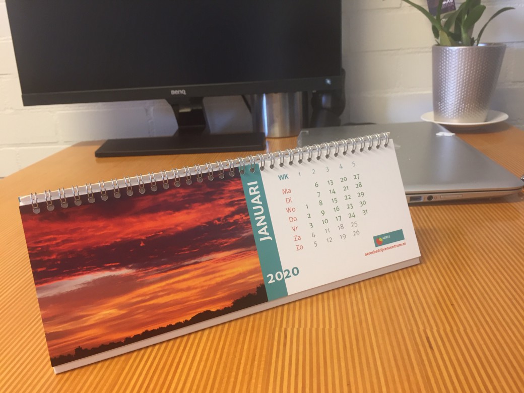 Bureaukalender 2020 voor de Aeres Groep