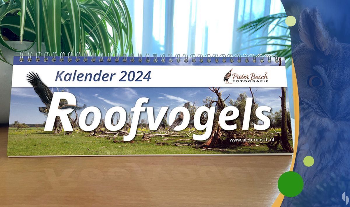 Roofvogel bureau kalender