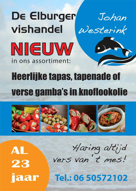 Flyer Elburger Vishandel